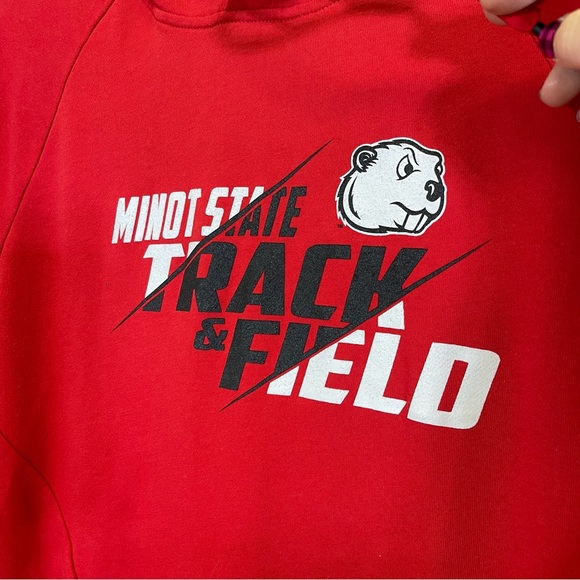 Sport Tek, Minot State Track & Field, Hoodie. Size Small. Excellent condition! - Picture 2 of 5